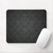 Elegant Black Damask Muismat (Met muis)