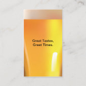 Elegant Black Dot Liquor Store/Bar Visitekaartje (Achterkant)