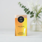 Elegant Black Dot Liquor Store/Bar Visitekaartje (Staand voorkant)