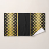 Elegant Black en Gold Bad Handdoek (Handdoek)