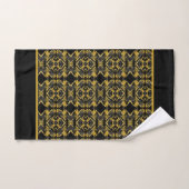 Elegant Black en Gold Bad Handdoek (Handdoek)