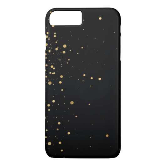Elegant Black en Gold Case-Mate iPhone Case (Achterkant)