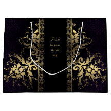 Elegant Black en Gold Gift Bag