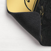 Elegant Black en Gold Muismat (Hoek)