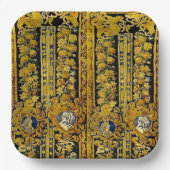 Elegant Black en Gold Papieren Bordje (Voorkant)