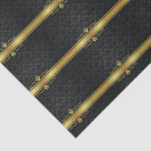Elegant Black en Gold Tissuepapier (Detail)