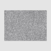 Elegant Black en Silver Glitter Tissuepapier (Voorkant)