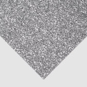 Elegant Black en Silver Glitter Tissuepapier (Detail)