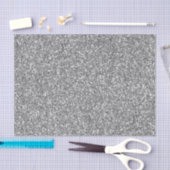 Elegant Black en Silver Glitter Tissuepapier (Craft)