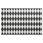 Elegant Black en White Argyle Pattern Stof (Fat Quarter)