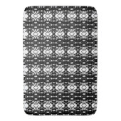 Elegant Black en White Badmat (Voorkant Verticaal)
