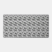 Elegant Black en White Bureaumat (Voorkant)