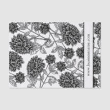 Elegant Black en White Floral