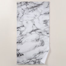 Elegant Black en White Marble Pattern