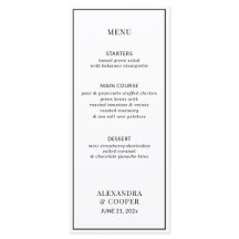 Elegant Black en White