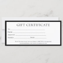 Elegant Black en White Minimal Business Name