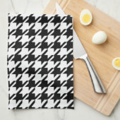 Elegant Black en White Pattern Kitchen Towels Theedoek (Quarter Fold)