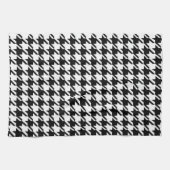 Elegant Black en White Pattern Kitchen Towels Theedoek (Horizontaal)