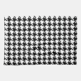 Elegant Black en White Pattern Kitchen Towels Theedoek