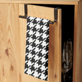 Elegant Black en White Pattern Kitchen Towels Theedoek