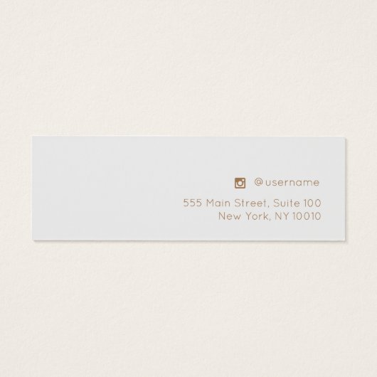 Elegant Black Floral Stud Earring Display Kaart (Achterkant)