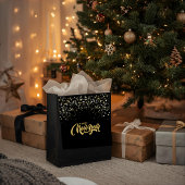 Elegant Black Gift Bag Groot Cadeauzakje