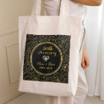 Elegant Black & Gold 50th Wedding Jubileum Tote Bag<br><div class="desc">Elegant Black & Gold 50th Wedding Jubileum</div>
