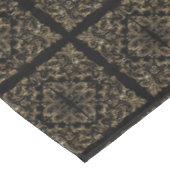 Elegant Black Gold Art Deco-ontwerp Tafelkleed (Gekanteld)