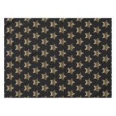 Elegant Black Gold bliks Patroonbeeld Tafelkleed (Voorkant (Horizontaal))