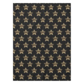 Elegant Black Gold bliks Patroonbeeld Tafelkleed (Voorkant)