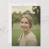 Elegant Black Gold Glitter 38th Birthday Photo Kaart (Achterkant)