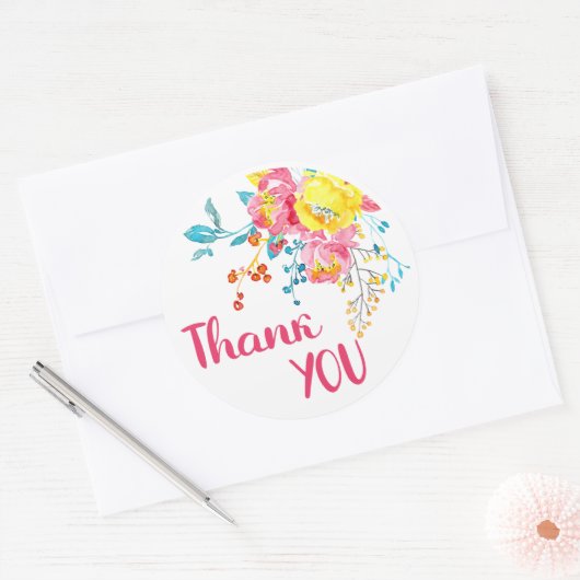 Elegant Black Gold Heart Circle Hand Made Custom Ronde Sticker (Envelop)