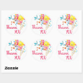 Elegant Black Gold Heart Circle Hand Made Custom Ronde Sticker (Vel)