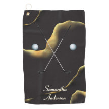 Elegant Black Gold Ink Alcohol Gift Fab