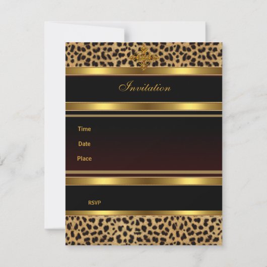 Elegant Black gold Jewel 60th Birthday Invitation Kaart (Achterkant)