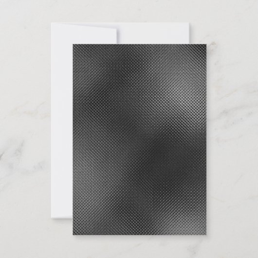 ELEGANT BLACK GOLD LAYER CUSTOP RSVP (Achterkant)