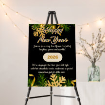 Elegant Black & Gold New Year Collection 2026