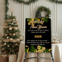 Elegant Black & Gold New Year Collection 2026
