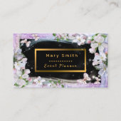 Elegant Black Gold Voeg Jouw tekst Visitekaartje t (Voorkant)