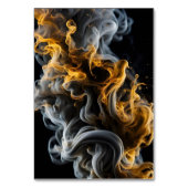 Elegant Black & Gold Wedding Invitation Kaart (Achterkant)