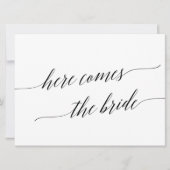 Elegant Black komt hier voor de uitnodiging voor h (Voorkant)