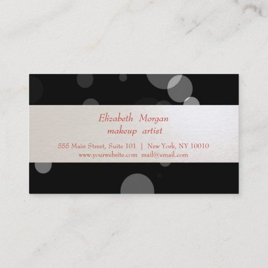 Elegant Black, Lipstick Loyalty Kaart