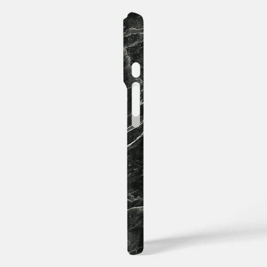 Elegant Black Marmer Case-Mate iPhone Case (Achterkant / Links)