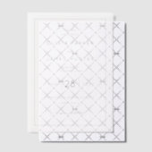 Elegant Black Minimalist Wedding Invitation Vellum Uitnodigingen (Offset (Uitnodiging))
