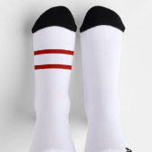 Elegant Black Pegasus Classic Carousel Horse Crew  Sokken (Top)