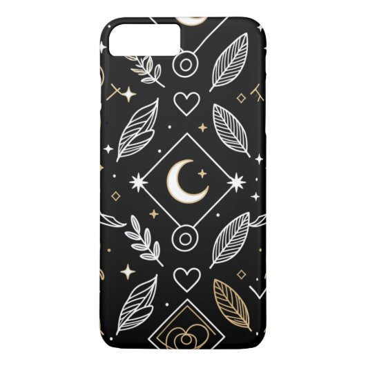 Elegant black phone cases (Achterkant)
