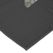 Elegant Black Pink Green Floral Tafelkleed (Gekanteld)