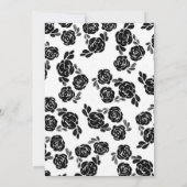 Elegant Black Roos (Achterkant)