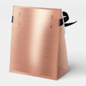 Elegant Black Roos Gold Birthday Hartelijk dank Bedankdoosjes