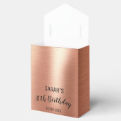 Elegant Black Roos Gold Birthday Hartelijk dank Bedankdoosjes